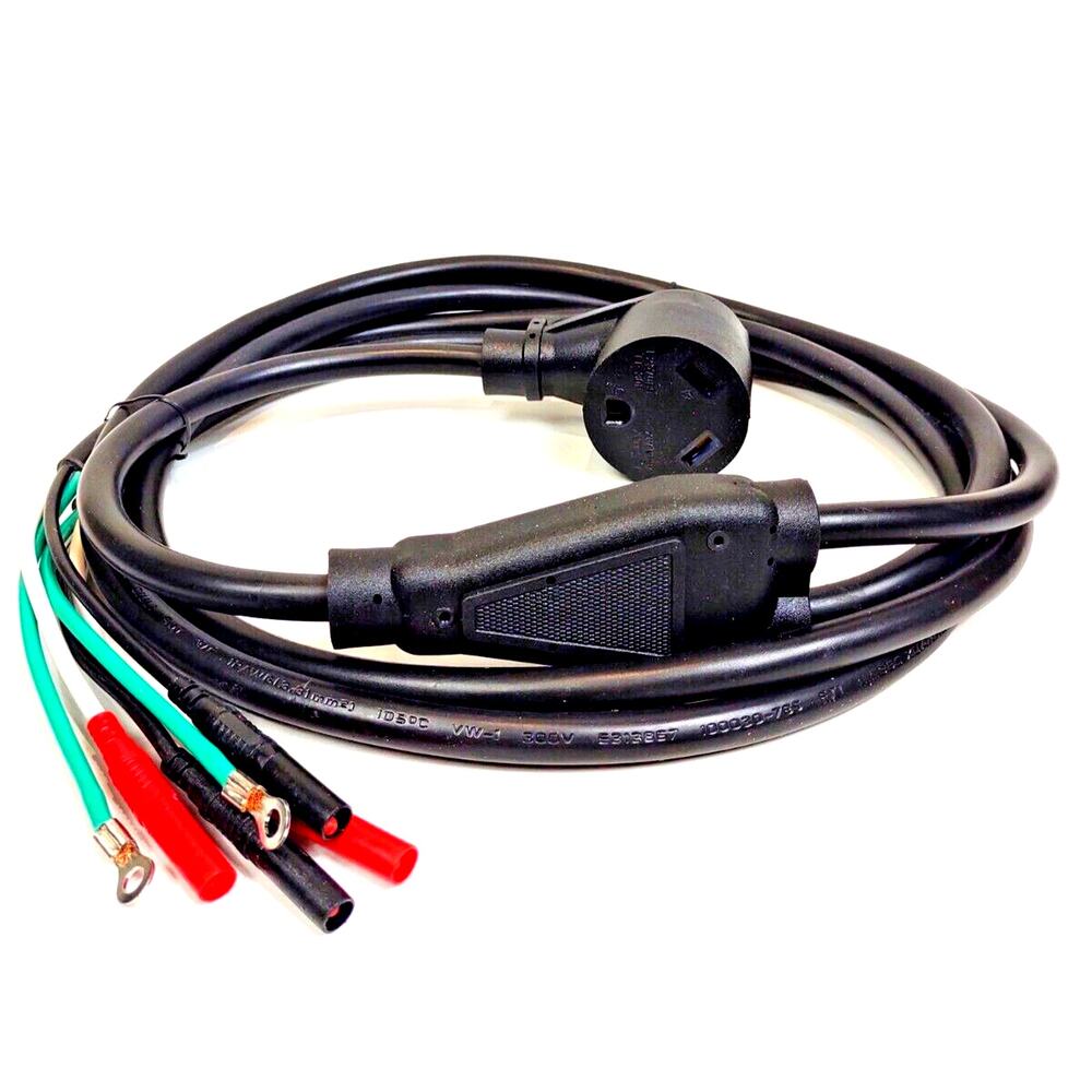RV Power Cable Y-Splitter 12 AWG 300V 6 ft Power Adapter 105°C 3/C SJT E313867